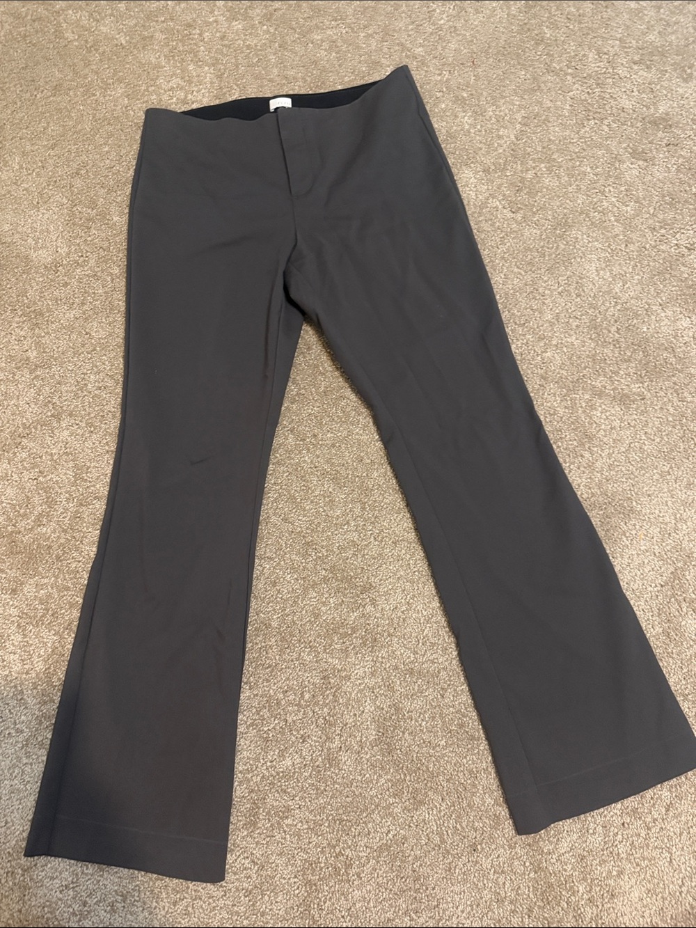 ECRU Dark Gray Straight Leg Pants Trousers - size 8
